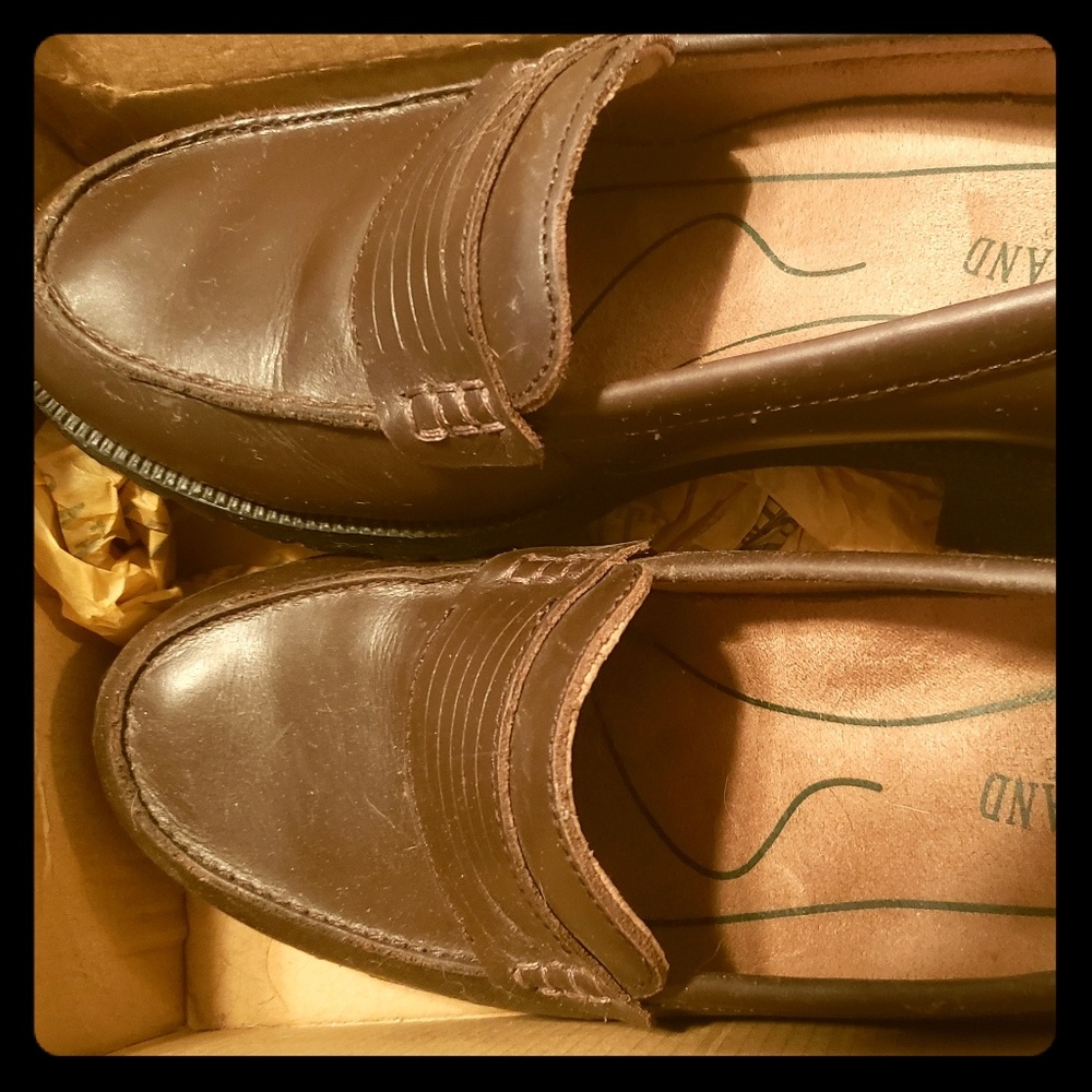 Eastland Size 8 Newbury medium Brown leather  shoe
